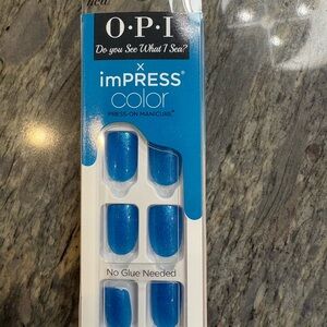 OPI imPRESS Do You See What I See Press-On Manicure,NWOT,Short,never opened